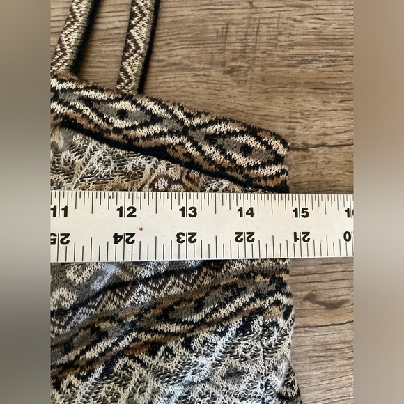 Peruvian Connection Sleeveless Geo Dress Boho Pima Cotton Women’s Size Small - Picture 5 of 11